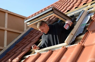 Pose de fenêtres de toit Velux à Laulne